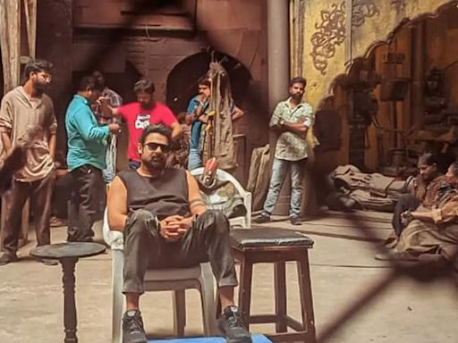 Makers drop BTS photo of Prabhas from the sets of 'Kalki 2898AD'; fans decode THIS | Telugu Movie News - Times of India