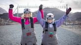 Care home resident, 85, fulfils wish to complete world’s fastest zipline