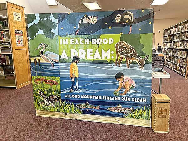 Traveling mural promotes clean streams