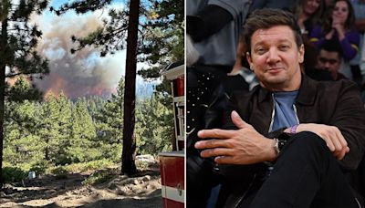 Jeremy Renner evacuates Nevada home due to raging wildfires