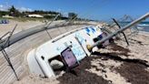 Abandoned Boat To Be Removed From Sand In Delray Beach After Several Months | 1290 WJNO | Florida News