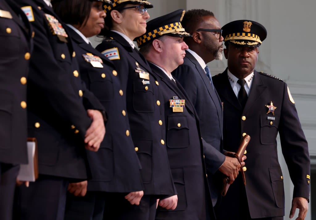 Chicago Mayor Brandon Johnson slow on push to put civilians in CPD jobs