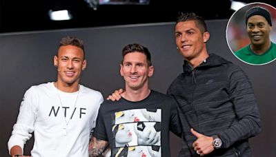 El imperdible ping pong que puso en apuros a Neymar: Messi o Cristiano Ronaldo y el “dolor” por Ronaldinho