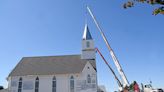 New steeple points to the heavens (VIDEO)