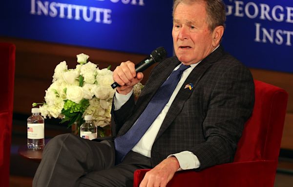 George W Bush reveals his decision on 2024 endorsement after Cheney snubbed Trump