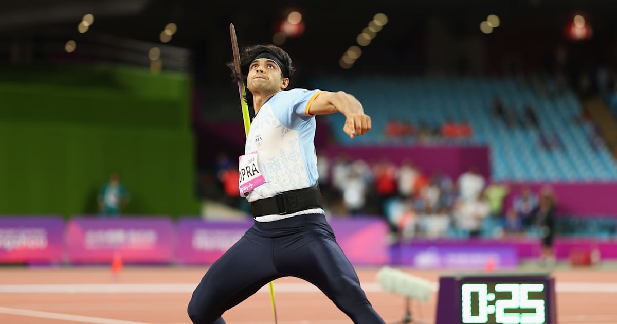 Neeraj Chopra wins gold medal at Paavo Nurmi Games 2024