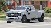 2023 Ford Super Duty spy photos reveal elaborate grille