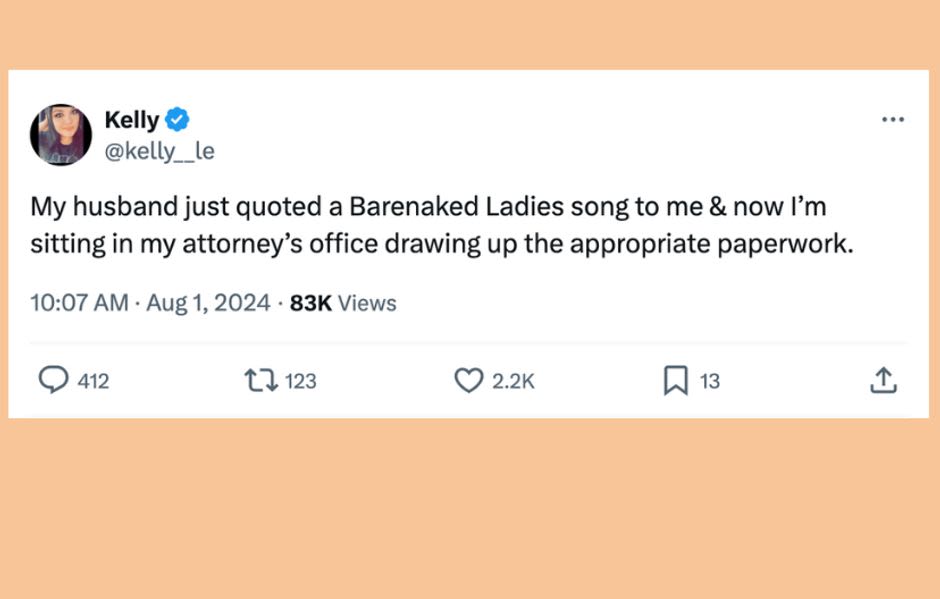 20 Of The Funniest Tweets About Married Life (July 30 - August 5)