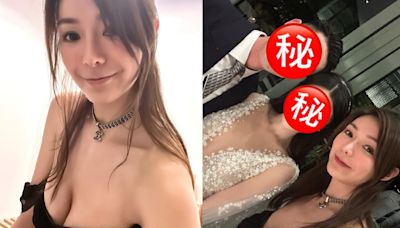 富貴歌手泰國舉行婚禮老婆超開胸婚紗驚艷 林妤性感到賀好搶鏡