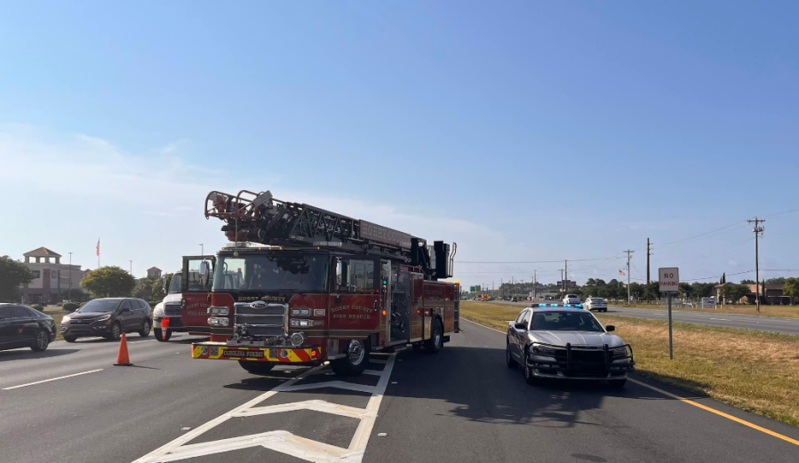 3 hurt in 3-vehicle crash on Highway 501 near Carolina Forest