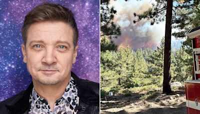 Jeremy Renner Shares Harrowing Video of Evacuation from Lake Tahoe Home as Wildfire Approaches