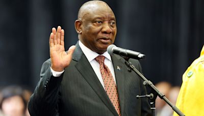 South Africa's Ramaphosa re-elected after coalition deal