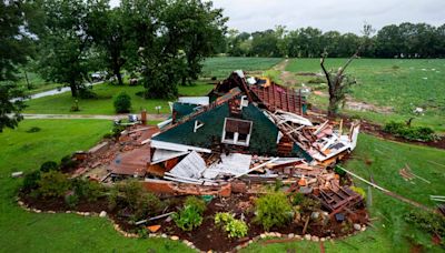 Tornado spawned by Debby kills 1 person, damages buildings in Wilson County, NC