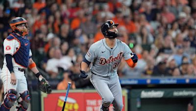 Greene homers twice and has a career-best 6 RBIs as Tigers rout Astros 13-5