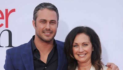 Taylor Kinney's stunning mom turns heads in photos with Chicago Fire star