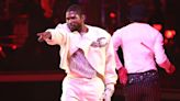 Usher Sweats and Skates His Way Through Nostalgia-Fueled Super Bowl Halftime Show