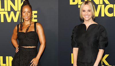 Alicia Keys Elevates Boho Chic in Farm Rio, Reese Witherspoon Goes Full Monochrome and More From the ‘Blink Twice...