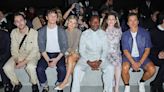 Evan Peters Makes Rare Public Appearance With Girlfriend Natalie Engel at Prada Milan Fashion Show