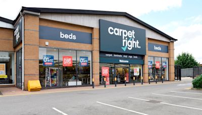 Carpetright: List of 19 stores rescued by Bensons for Beds