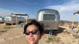 I stayed in an Airstream converted into a hotel room at a luxury campground near Joshua Tree. I prefer the trailers to any conventional hotel.