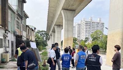 楊瓊瓔爭取綠美化豐潭鐵路高架下東側路面環境