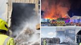 Firefighters face seven more days battling charred remains after huge Basildon fire