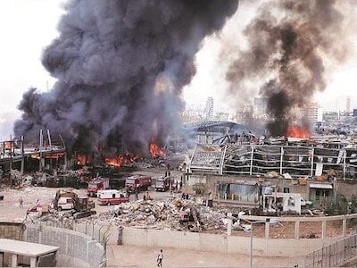 Fires are most visible sign on border as Hezbollah-Israel fight continues