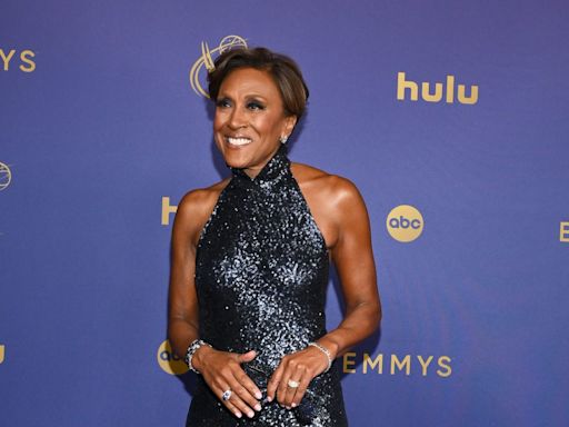 'GMA' Fans Are Stunned by Robin Robert's Emmys Dress