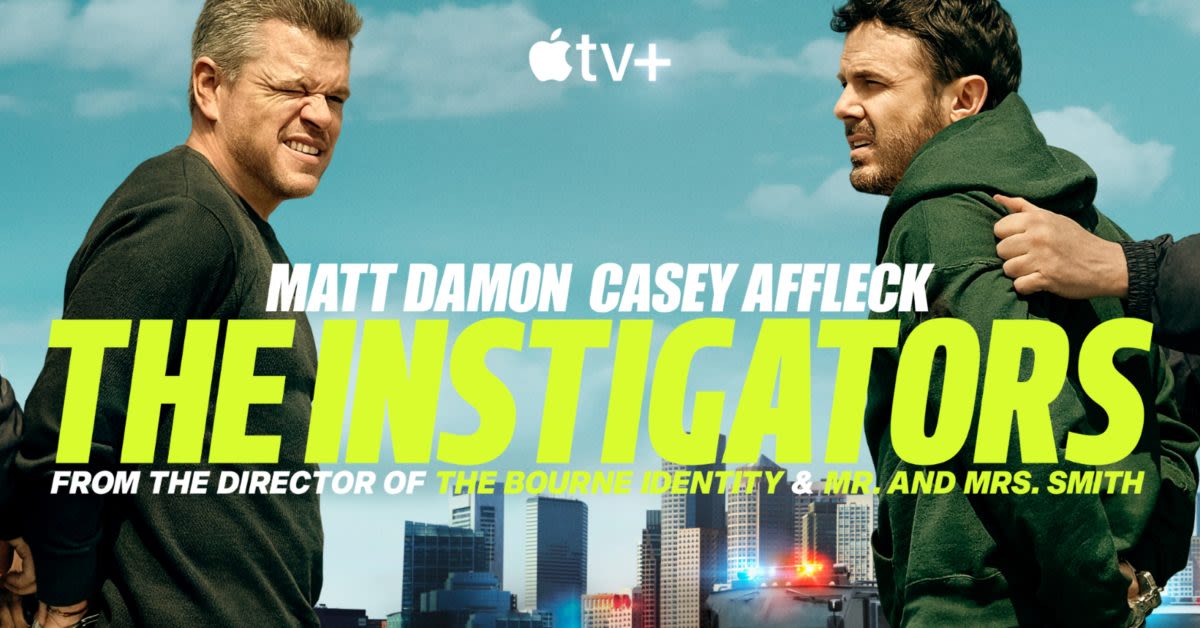 Matt Damon stars in new Apple TV+ movie 'The Instigators' streaming now - 9to5Mac