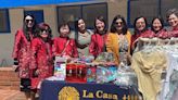 華裔女士聖蓋博La Casa社區幼兒園送暖