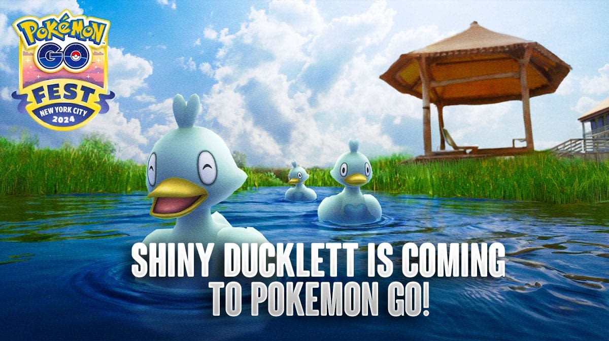 Shiny Ducklett Debuts in Pokemon GO via Aquatic Paradise