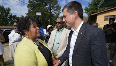 Buttigieg tours Mississippi civil rights site and says transportation is key to equity in the US