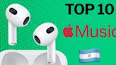La canción más escuchada en Apple Argentina hoy