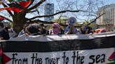 Estudiantes canadienses inician una acampada pro-Palestina en la Universidad de Toronto