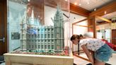 Huge Lego replicas of Temple Square buildings draw big crowds to BYU