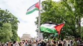 UNC Police confront protesters at Gaza solidarity encampment