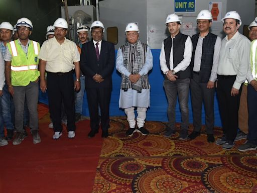 Union Minister for Power and Minister for Housing & Urban Affairs Manohar Lal's Maiden Visit to the 2400 MW Tehri Power Complex