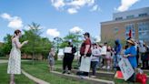 USI rally against war in Gaza remains peaceful as unrest hits other campuses in Indiana