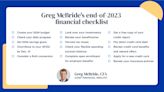 Greg McBride’s 2023 financial checklist: 15 tasks to complete by the end of the year