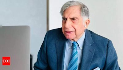 The heartwarming reason why Ratan Tata could never become India’s richest person - Times of India