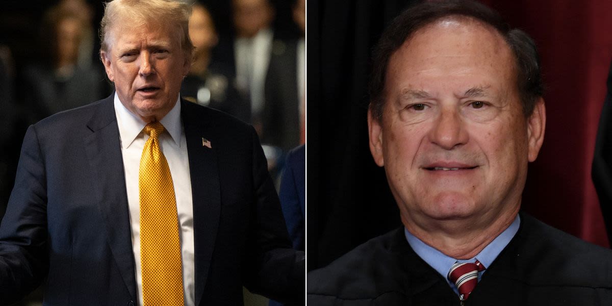 Trump Cheers On Alito For Refusing To Step Away From Jan. 6 Cases