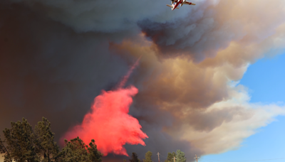 Park Fire: battle from above