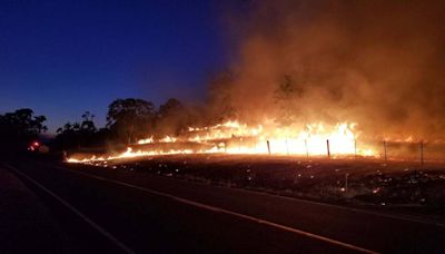 Aero Fire in Calaveras County scorches over 5,000 acres, leaves thousands without power