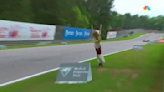Mannequin Draws Caution as Barber Motorsport Park's "Georgina" Falls During IndyCar Race