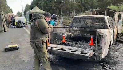 Familiar tras cita con fiscal que investiga crimen de 3 carabineros en Cañete: "Solamente queda esperar a la Justicia"