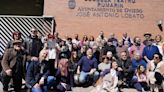 El actor José Antonio Lobato, corazón tan grande, ya da nombre a la escuela-teatro de Pumarín