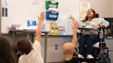 For Topeka teacher in wheelchair, teaching with a disability is also teaching about it