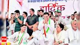 Congress lands Sachin Pilot in Karnal to counter BJP's Gujjar move | Chandigarh News - Times of India