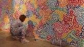 WATCH: Mr. Doodle brings vibrant art to London's Sketch Restaurant