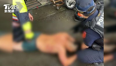 不想被逮！男持毒藏旅館 見警冒險跳窗逃